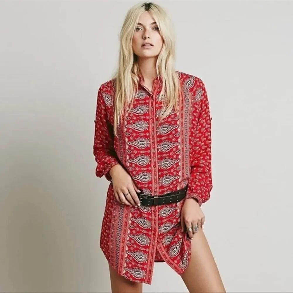 SPELL GYPSIANA SHIRT DRESS